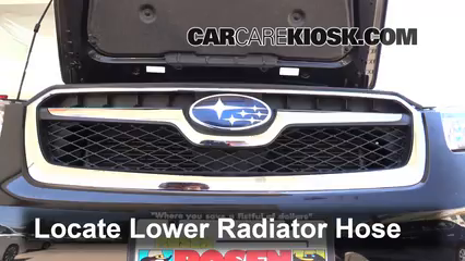 Coolant Flush How-to: Subaru XV Crosstrek (2013-2019) - 2014 Subaru XV